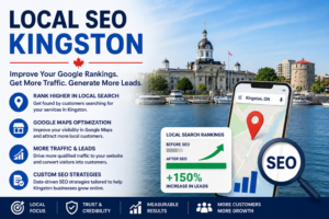 Local SEO Kingston helping businesses improve Google rankings and generate more leads